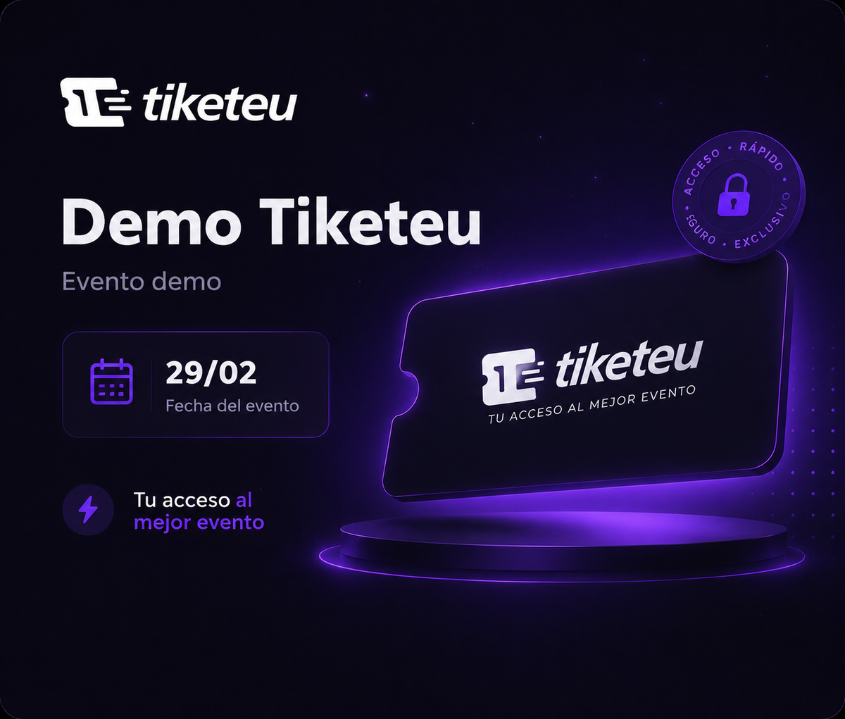DEMO BASE EVENTOS